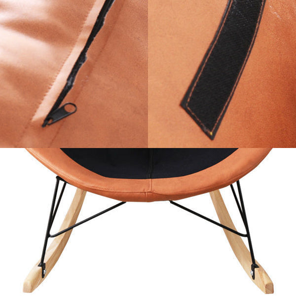 Nordic Light Luxury Single Rocking Sofa Chair Home Lounge Lazy Sofa Chair