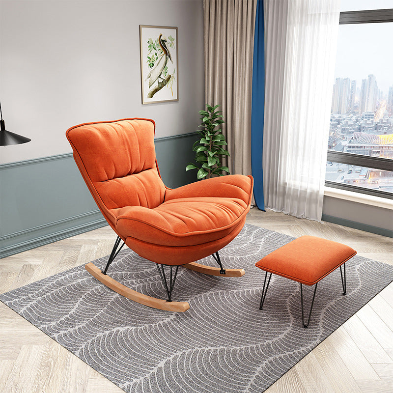 Simple Style Single Rocker Chair Leisure Lazy Chair for Bedroom