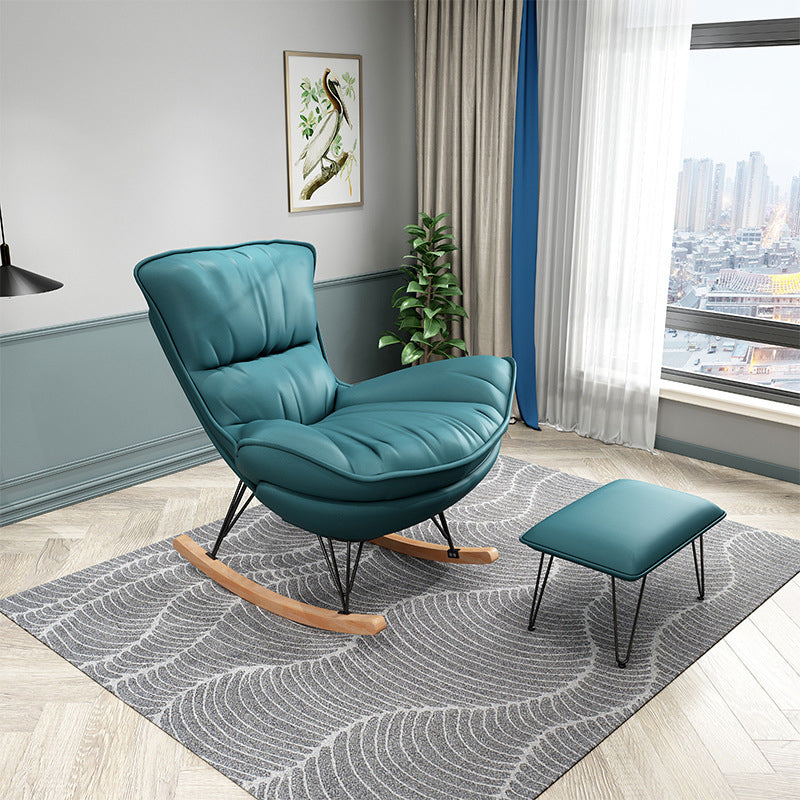Simple Style Single Rocker Chair Leisure Lazy Chair for Bedroom
