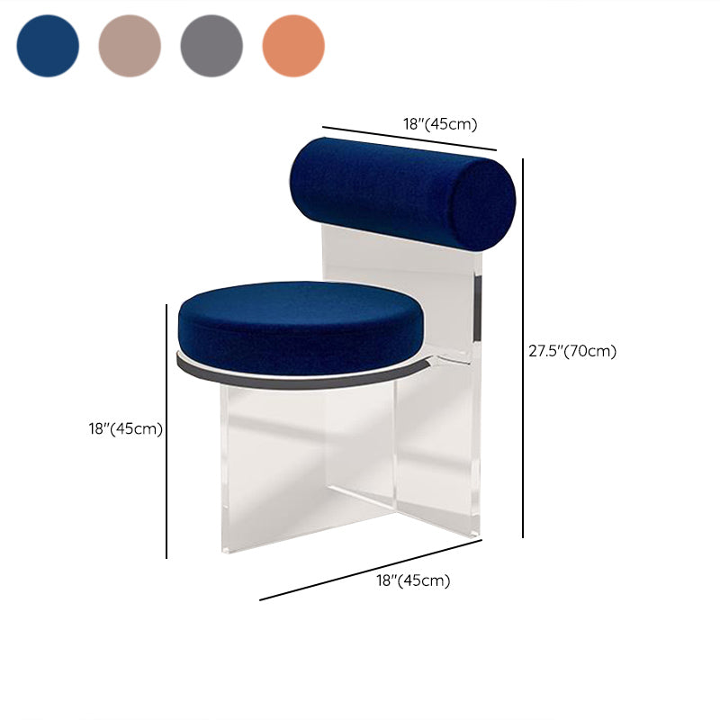 Contemporary Style 1/2/4/6 Pieces Dining Chairs Set Rectangle Stone Furniture in White