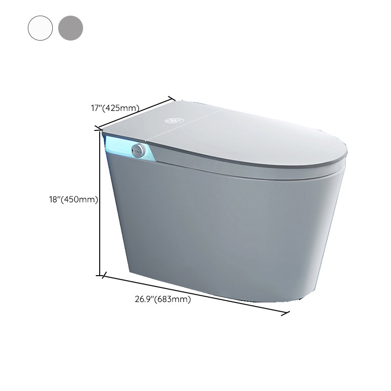 Contemporary Ceramic Siphon Jet Toilet Bowl One Piece Urine Toilet with Seat