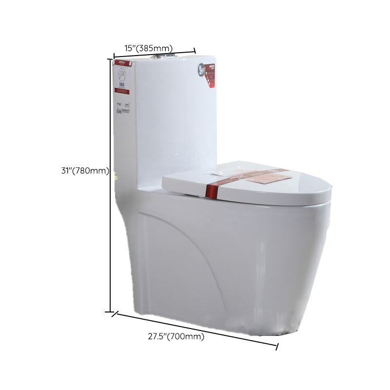 Traditional All-In-One Flush Toilet Floor Mount Urine Toilet for Bathroom