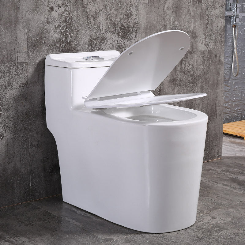Contemporary All-In-One Flush Toilet Floor Mount Urine Toilet for Bathroom