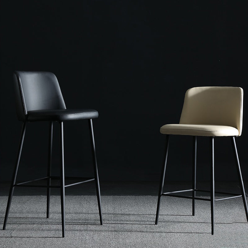 Modern Style Bar Stool Upholstered Bar Stools for Dining Room