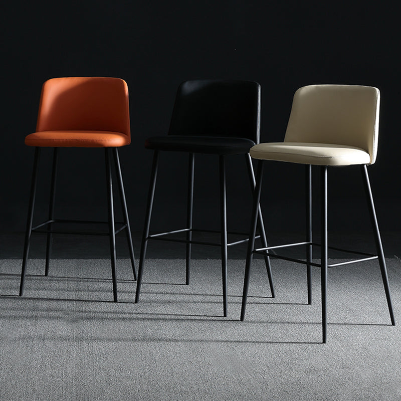 Modern Style Bar Stool Upholstered Bar Stools for Dining Room