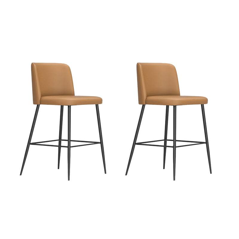 Modern Style Bar Stool Upholstered Bar Stools for Dining Room