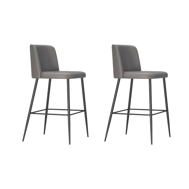 Modern Style Bar Stool Upholstered Bar Stools for Dining Room