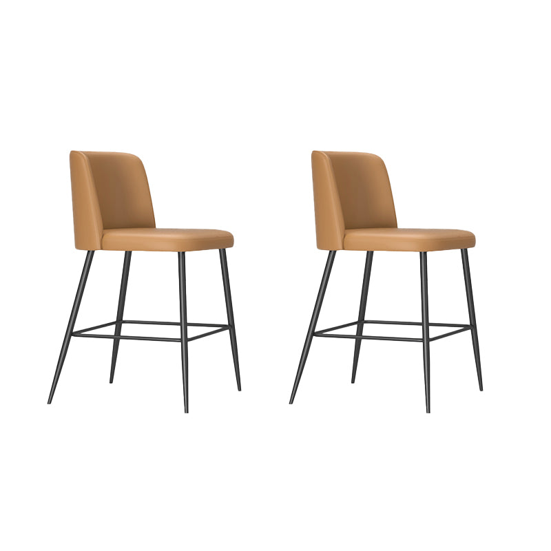 Modern Style Bar Stool Upholstered Bar Stools for Dining Room