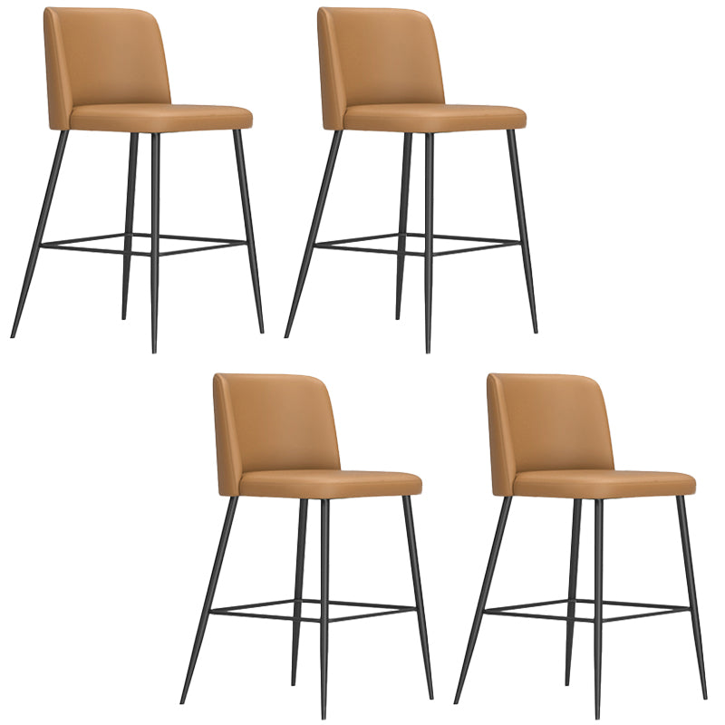 Modern Style Bar Stool Upholstered Bar Stools for Dining Room