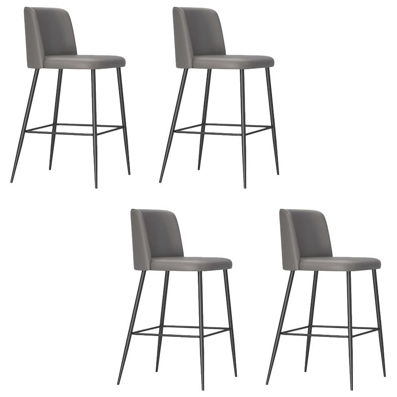 Modern Style Bar Stool Upholstered Bar Stools for Dining Room