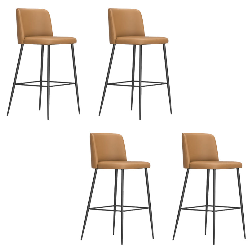 Modern Style Bar Stool Upholstered Bar Stools for Dining Room