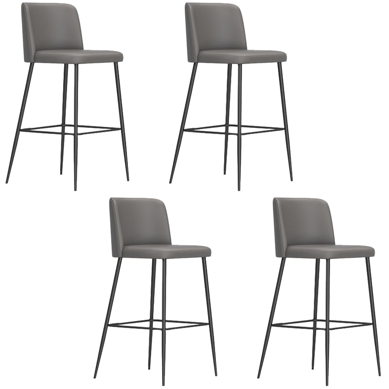 Modern Style Bar Stool Upholstered Bar Stools for Dining Room