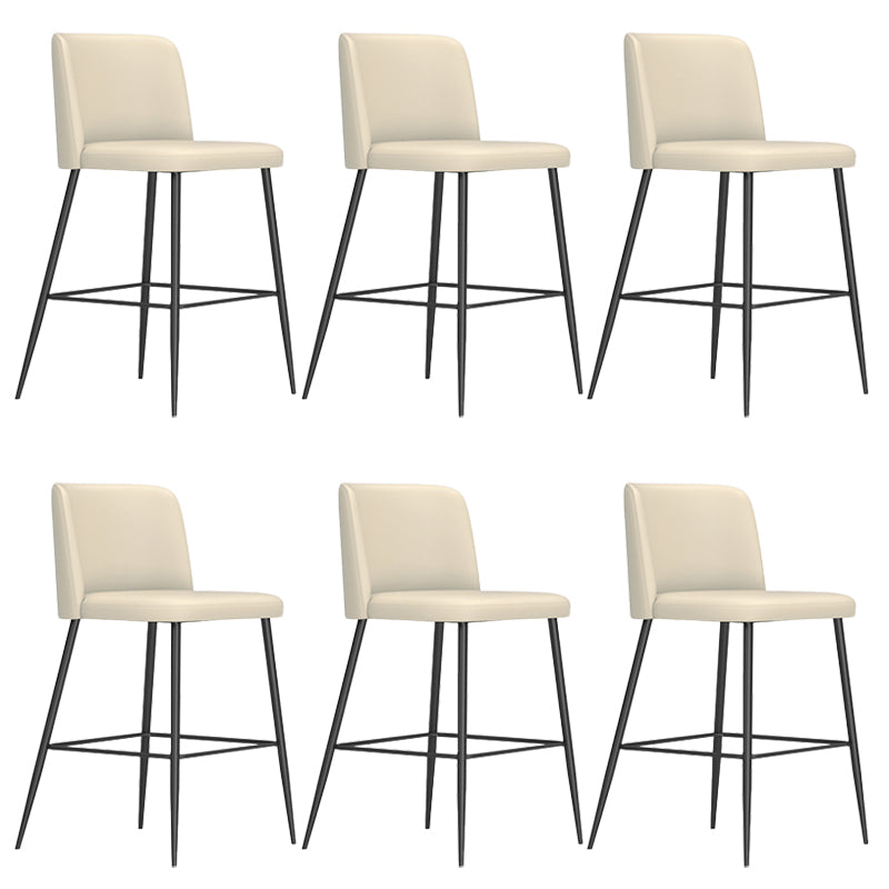Modern Style Bar Stool Upholstered Bar Stools for Dining Room