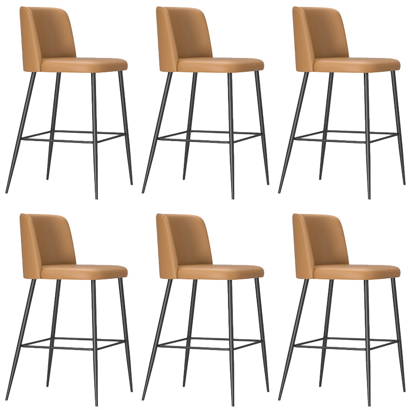 Modern Style Bar Stool Upholstered Bar Stools for Dining Room