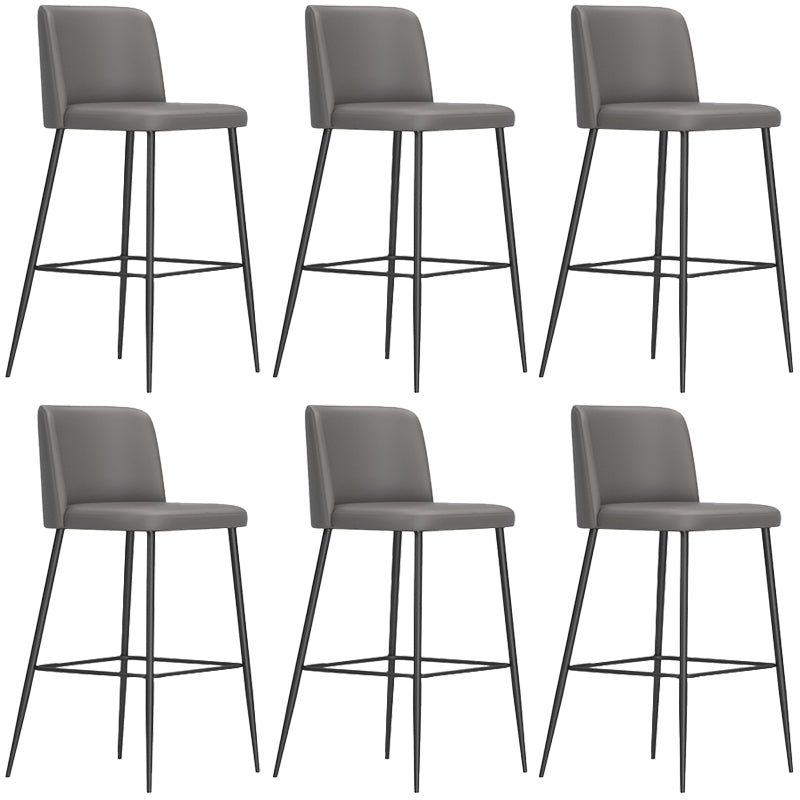 Modern Style Bar Stool Upholstered Bar Stools for Dining Room
