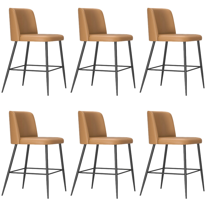 Modern Style Bar Stool Upholstered Bar Stools for Dining Room