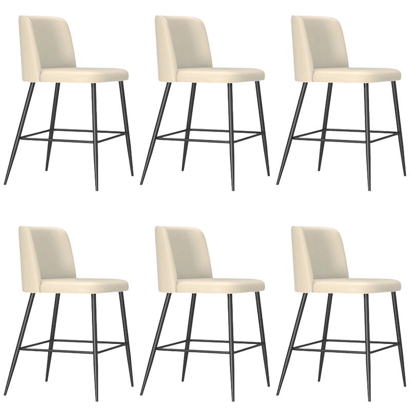 Modern Style Bar Stool Upholstered Bar Stools for Dining Room