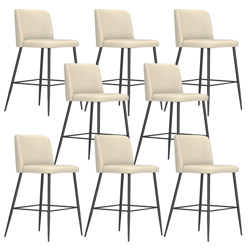 Modern Style Bar Stool Upholstered Bar Stools for Dining Room