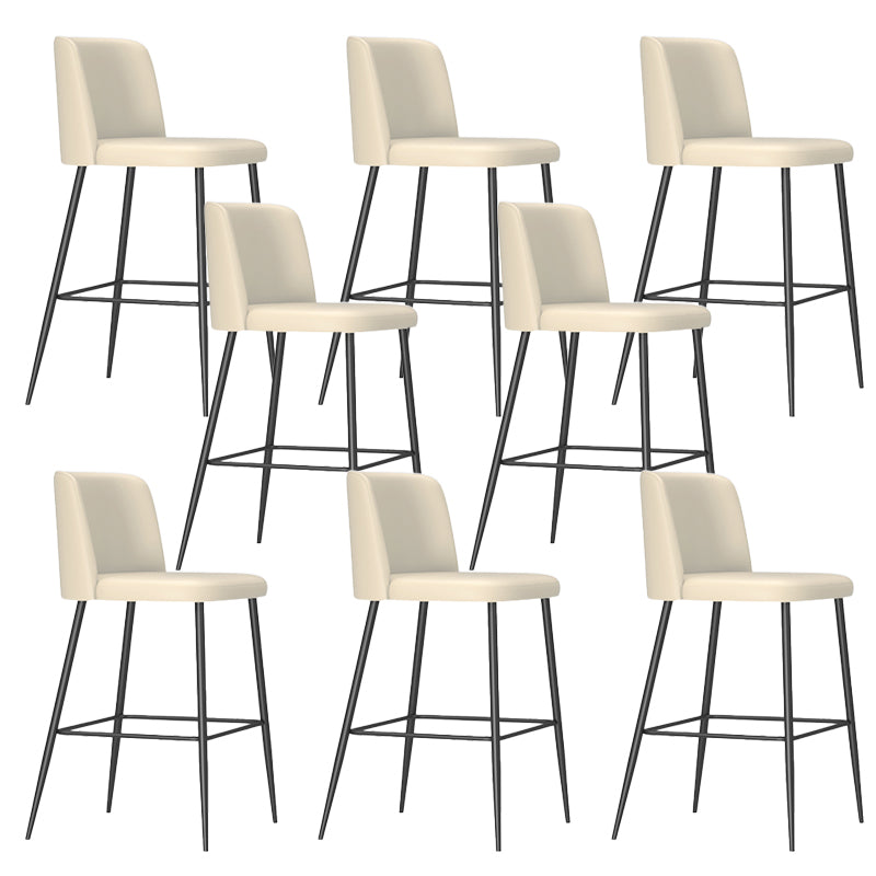 Modern Style Bar Stool Upholstered Bar Stools for Dining Room