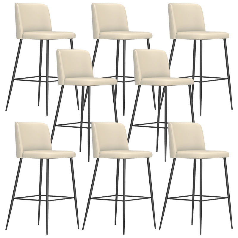 Modern Style Bar Stool Upholstered Bar Stools for Dining Room