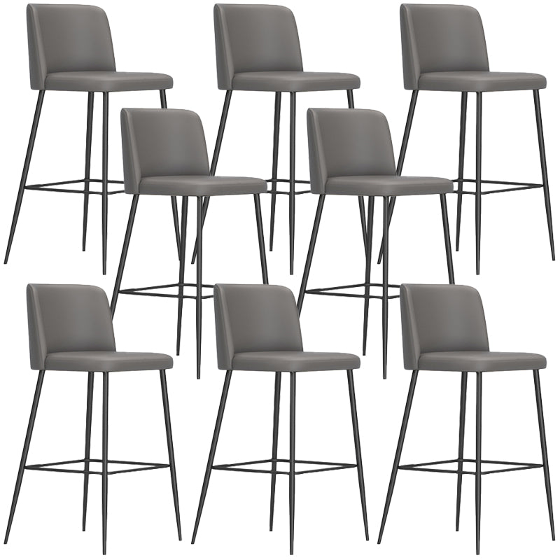 Modern Style Bar Stool Upholstered Bar Stools for Dining Room