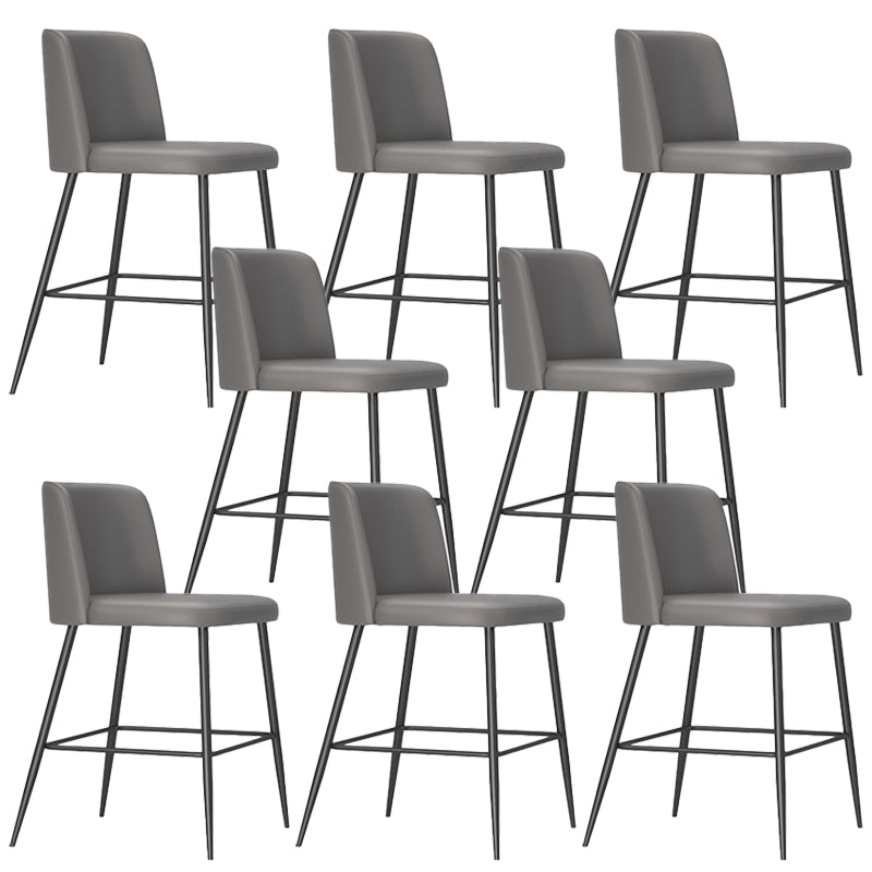 Modern Style Bar Stool Upholstered Bar Stools for Dining Room