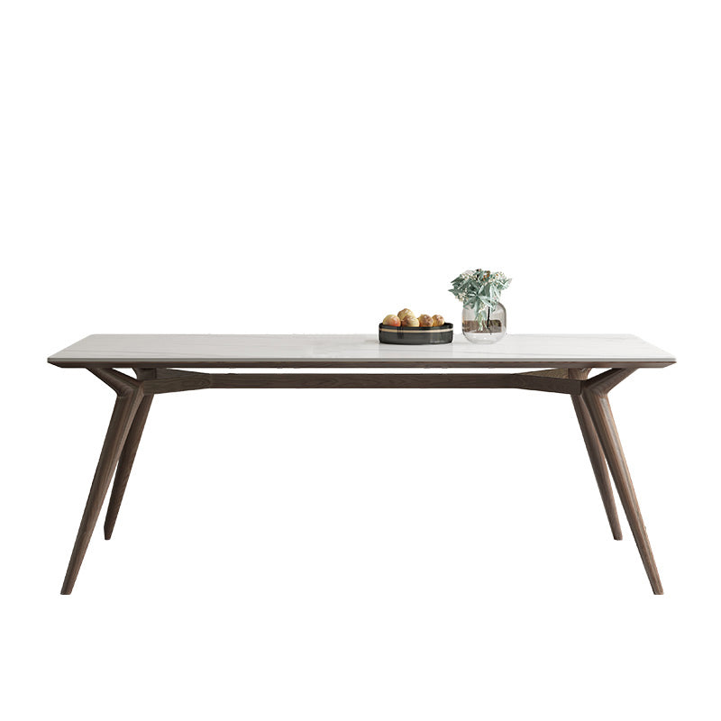 Modern Style Furniture Rectangle Stone Dining Room Table for Kitchen