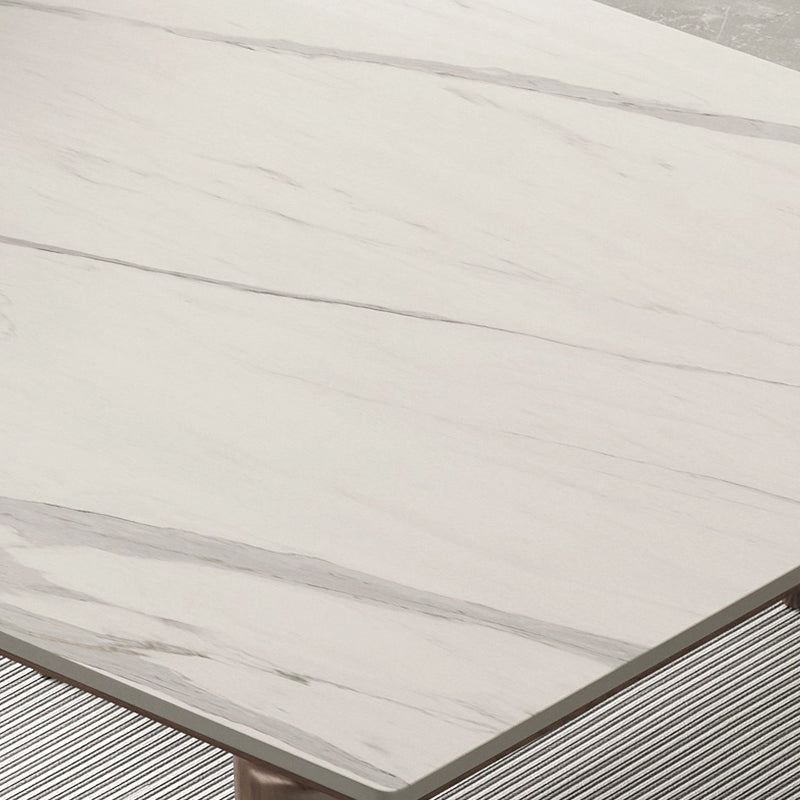 Modern Style Furniture Rectangle Stone Dining Room Table for Kitchen