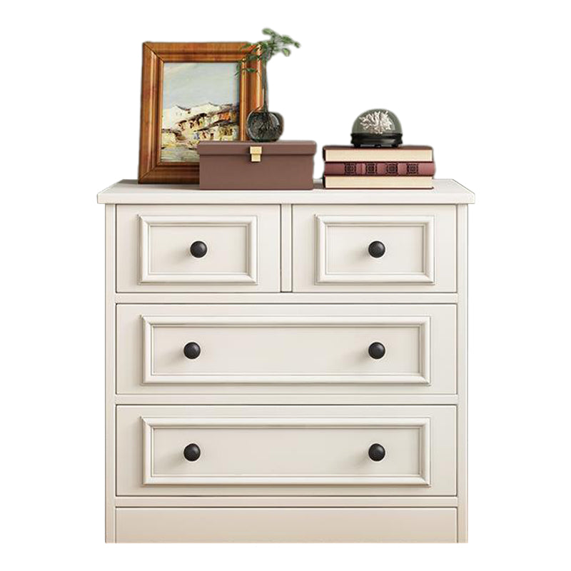 American Traditional Vertical Lingerie Chest Wood Storage Chest for Bedroom