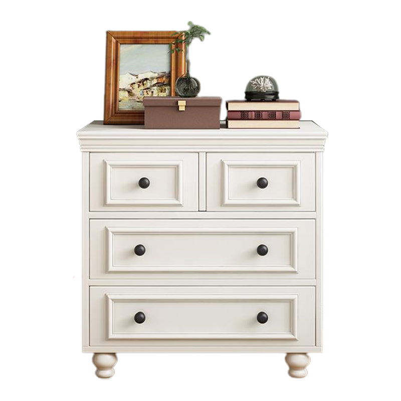 American Traditional Vertical Lingerie Chest Wood Storage Chest for Bedroom