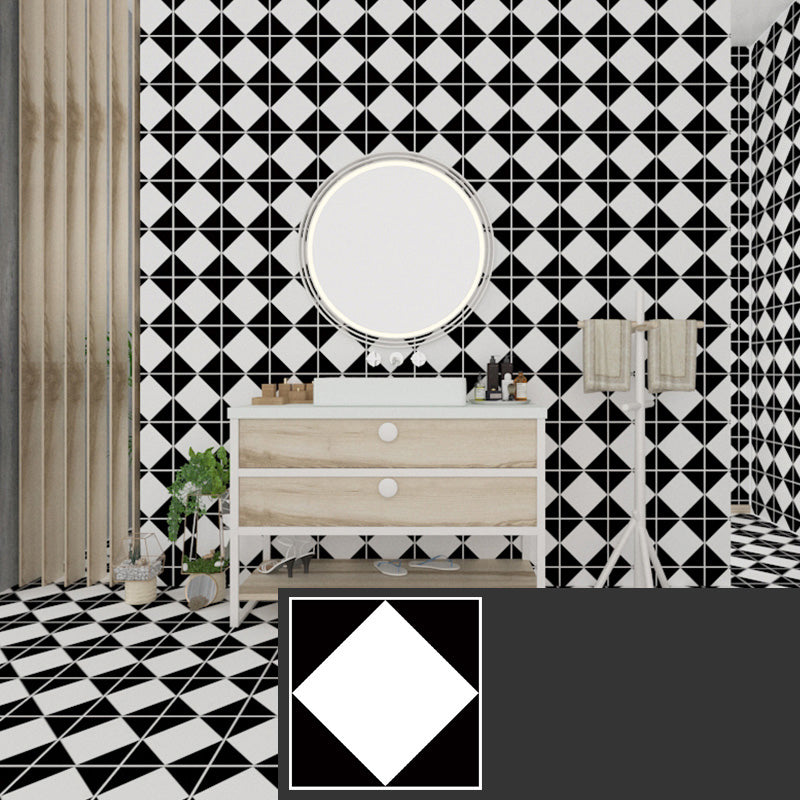 Patterned Vinyl Flooring Peel and Stick Vinyl Flooring with Square Edge