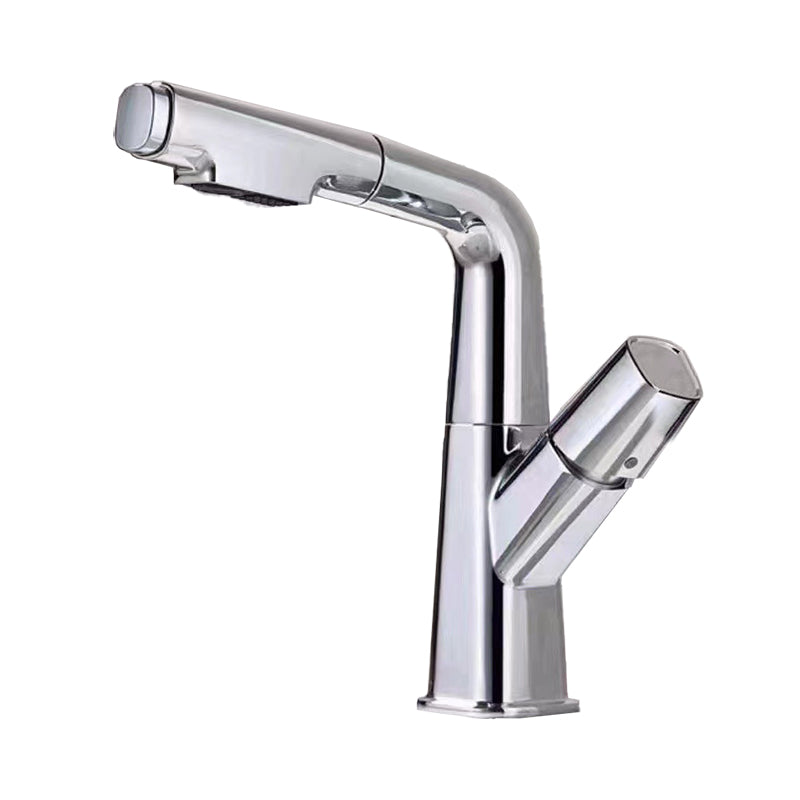 Widespread Sink Faucet Modern Faucet with Single Knob Handle
