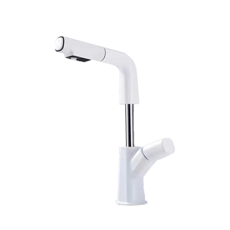 Widespread Sink Faucet Modern Faucet with Single Knob Handle