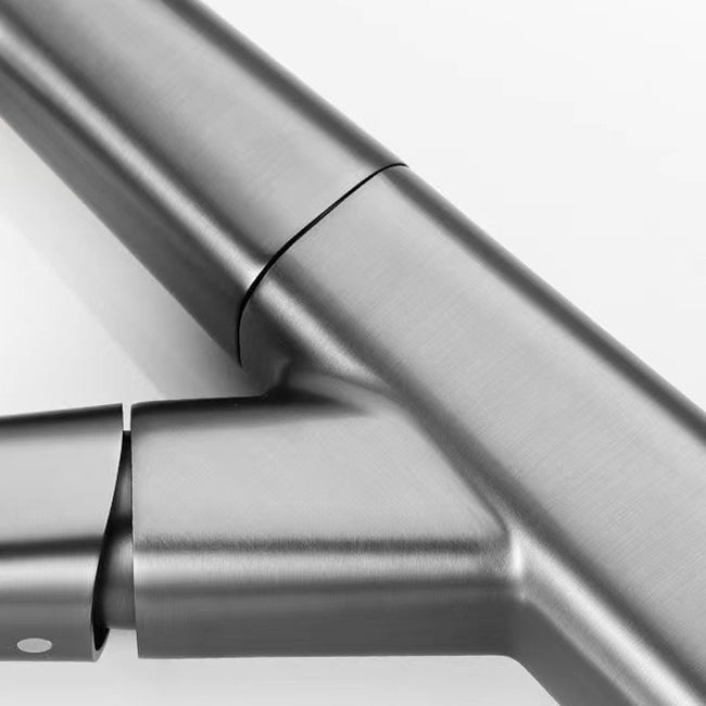 Widespread Sink Faucet Modern Faucet with Single Knob Handle