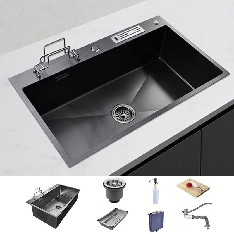 Modern Style Sink Stainless Steel Noise-cancelling Design Sink for Kitchen
