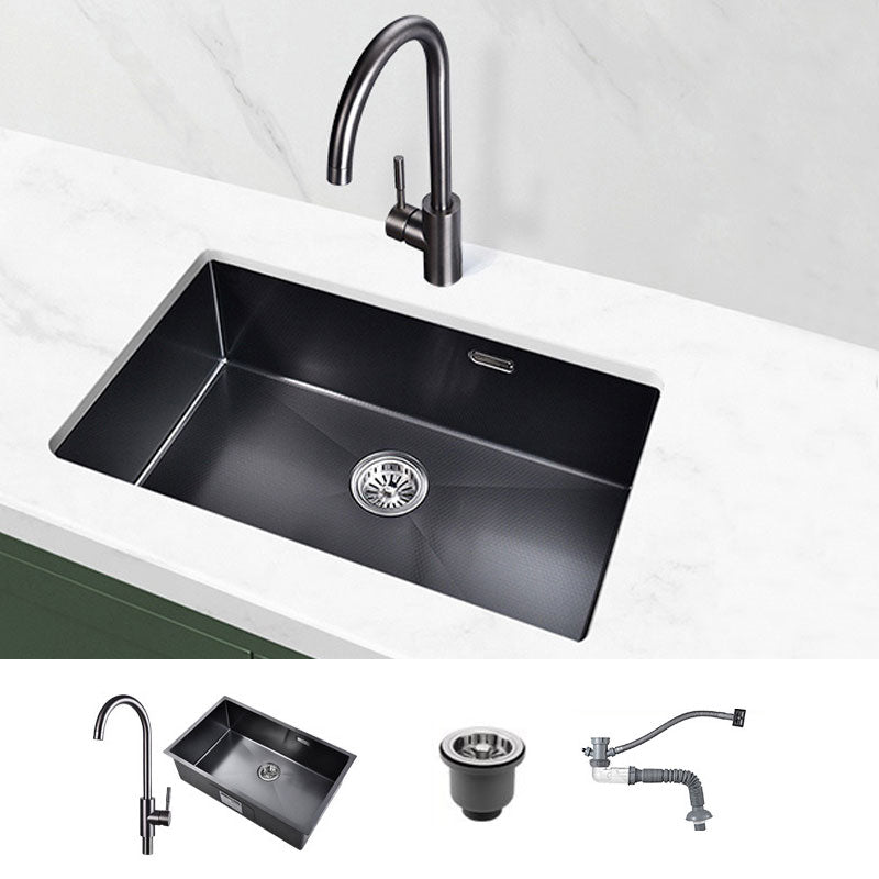 Modern Style Sink Stainless Steel Noise-cancelling Design Sink for Kitchen