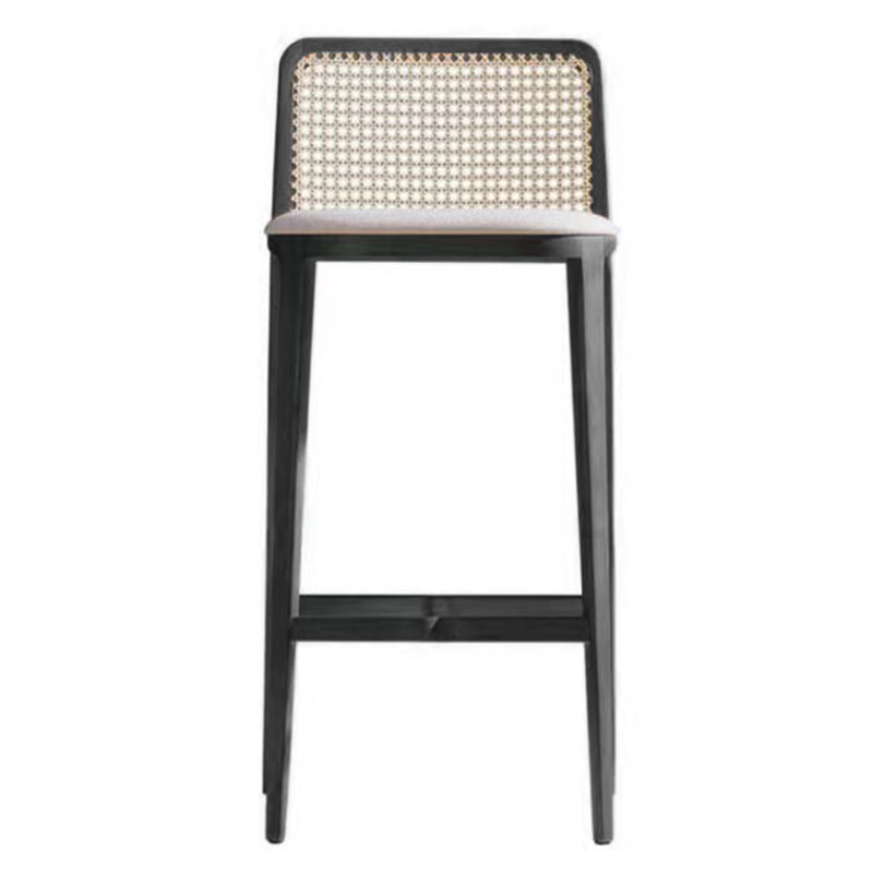 Solid Wood Counter Height Stools Armless Modern Bar and Counter Stool