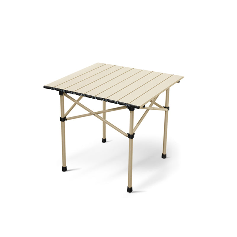 Industrial Patio Table Aluminum Foldable Camping Table for Outdoor