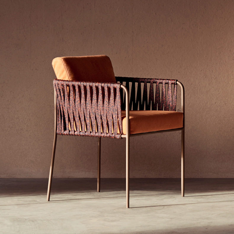 Matte Finish Boho Dining Set 1/2/7 Pcs Stone Dining Table Set