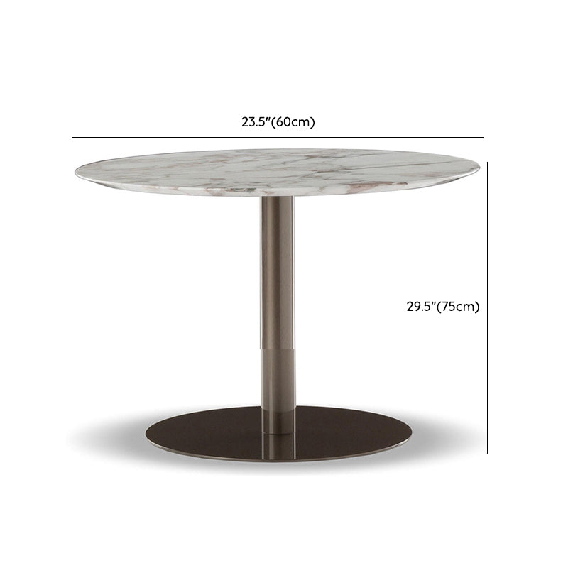 Matte Finish Boho Dining Set 1/2/7 Pcs Stone Dining Table Set