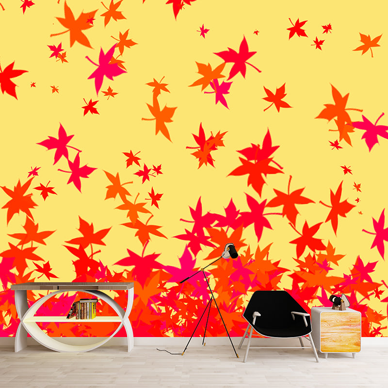 Environmental Plant Illustration Wall Mural Wallpaper Bedroom Wall Mural