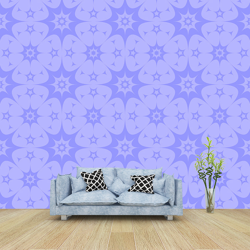 Geometry Stain Resistant Mural Illustration Washable Wallpaper Sitting Room Wall Mural