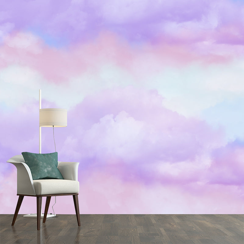 Abstract Painting Illustration Mural Mildew Resistant Wallpaper Sleeping Room Wall Mural