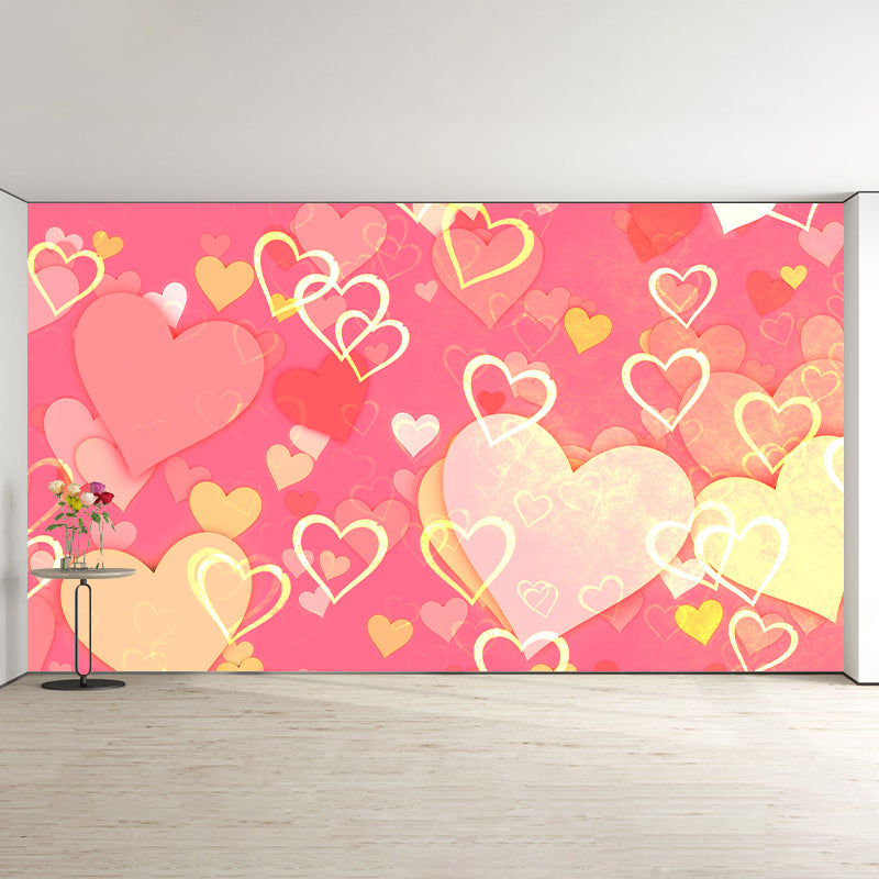 Modern Illustration Mural Wallpaper Abstract Sitting Room Wall Mural