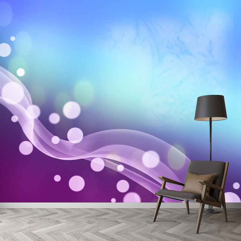 Modern Illustration Mural Wallpaper Abstract Sitting Room Wall Mural
