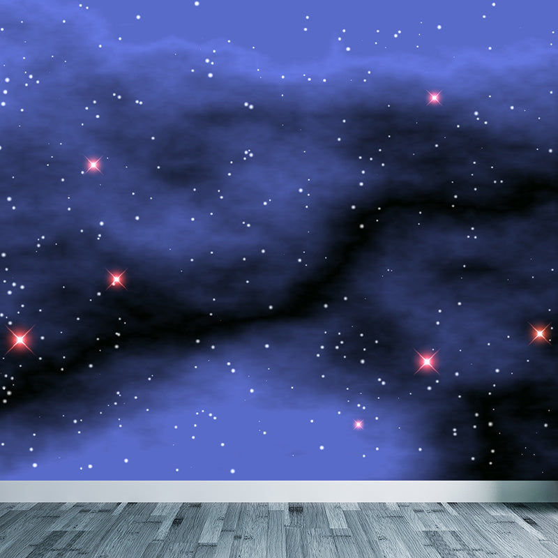 Starry Sky Mural Wallpaper Environment Friendly Living Room Wall Mural