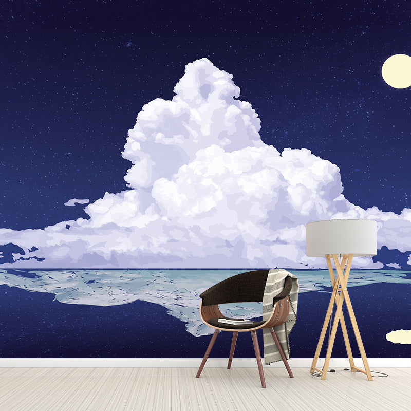 Decorative Illustration Mural Wallpaper Sky Indoor Wall Mural