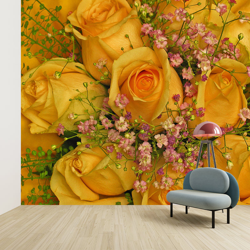 Washable Mural Wallpaper Flowers Photography Indoor Wall Mural