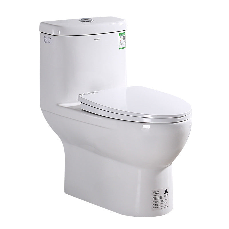 Traditional 1-Piece Flush Toilet Floor Mount Urine Toilet for Washroom