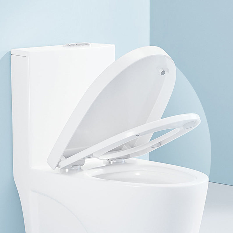 Contemporary Toilet Bowl One Piece Ceramic Urine Toilet with Seat